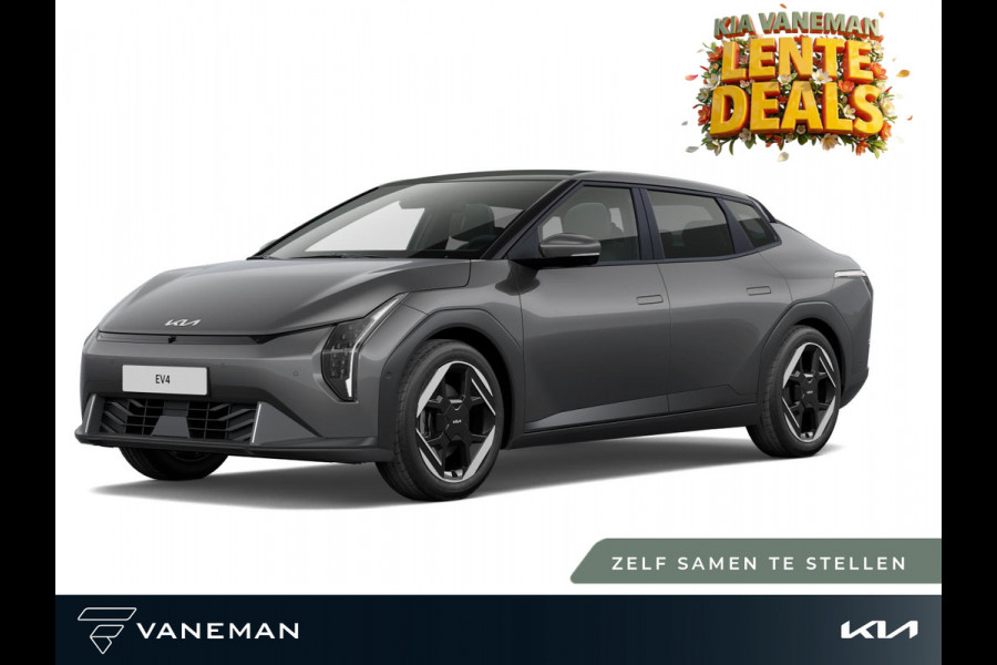 Kia EV4 Fastback Plus Advanced 81.4 kWh | Apple Carplay/Android Auto | Zelf samenstellen