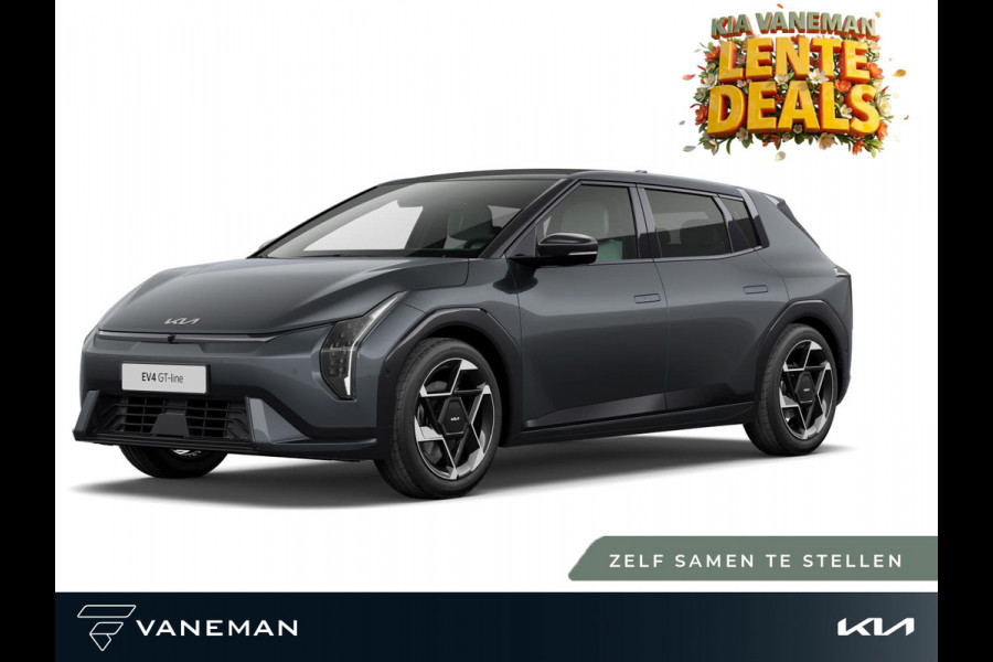 Kia EV4 GT-PlusLine 81.4 kWh | Lichtmetalen velgen 5-spaaks 19" | Zelf samenstellen