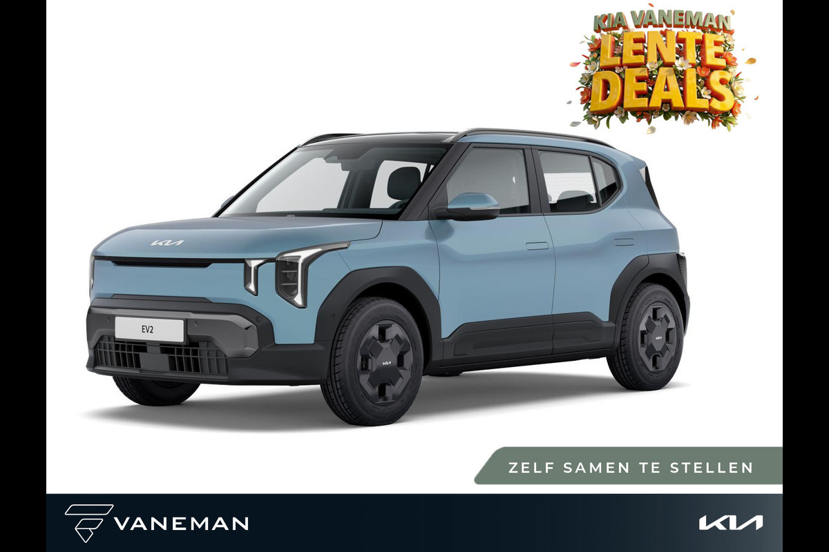 Kia EV2 Plus Advanced 42.2 kWh | Nieuw model | Elektrisch glazen panorama-dak | Tijdelijk introductieaanbod: inruilpremie tot € 3.000,-!