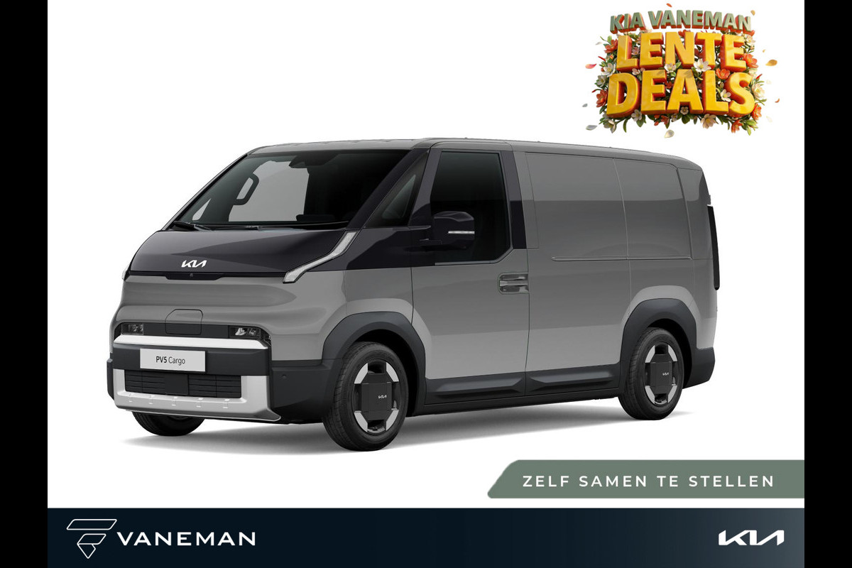 Kia PV5 L2H1 Elite 71.2 kWh | Bestuurdersstoel in hoogte verstelbaar | € 2.500,- accessoires of 2.99% rente op financiering | Zelf samenstellen