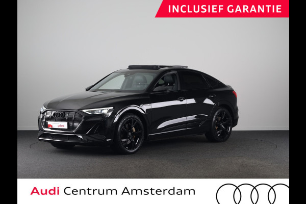 Audi e-tron Sportback 55 quattro S edition 95 kWh 408 pk | SOH 92% | Navigatie | Panoramadak | Parkeersensoren | Achteruitrijcamera | Lichtmetalen velgen 21" | Stoelverwarming | S-Line |