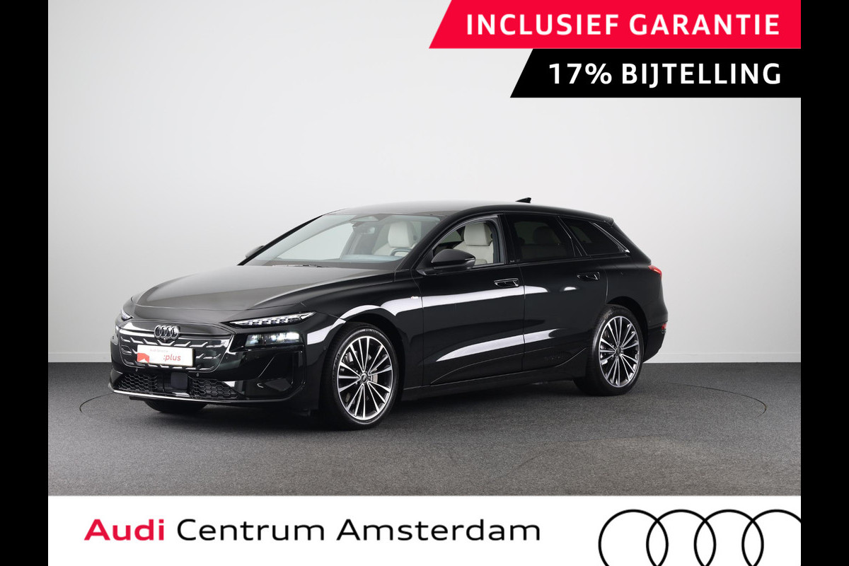 Audi A6 Avant e-tron Advanced edition performance 100 kWh 367pk | SOH 99% | Adaptieve cruise controle | Stoelventilatie | Pack Tech Pro | Beige Leder