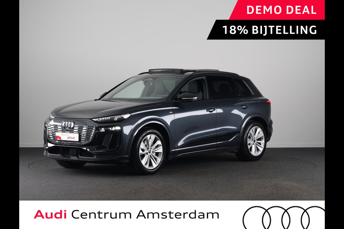 Audi Q6 e-tron S edition 83 kWh | 360 Camera | Panoramadak | Bijrijdersscherm | Privacy Glass | Alarm klasse 5 |