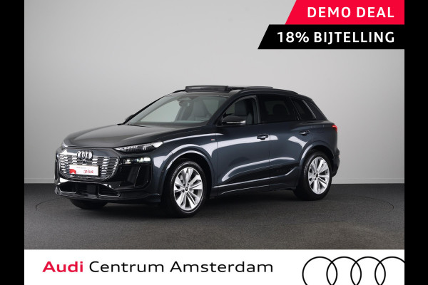 Audi Q6 e-tron S edition 83 kWh | 360 Camera | Panoramadak | Bijrijdersscherm | Privacy Glass | Alarm klasse 5 |
