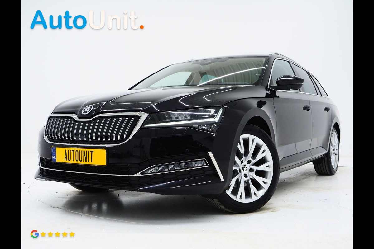 Škoda Superb Combi 1.4 TSI iV 218PK Style | Leder/Alcantara | Trekhaak | Massage | Camera | Adaptive Cruise | Keyless | Virtual | Memory | Carplay