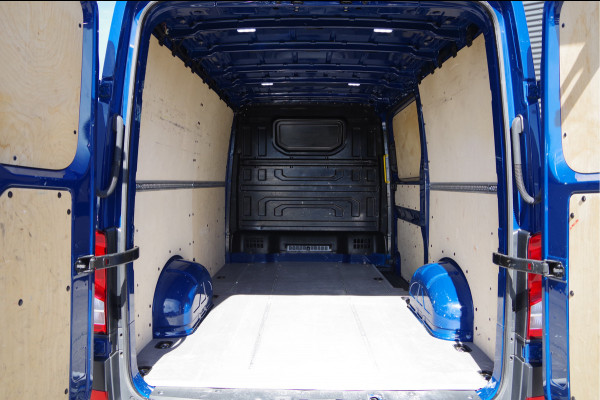 Volkswagen Crafter 35 2.0 TDI L3H2 3-ZITS, 140PK AUT. STANDKACHEL, GEV. ERGO COMFORT STOEL, CRUISE, NAVI, AIRCO