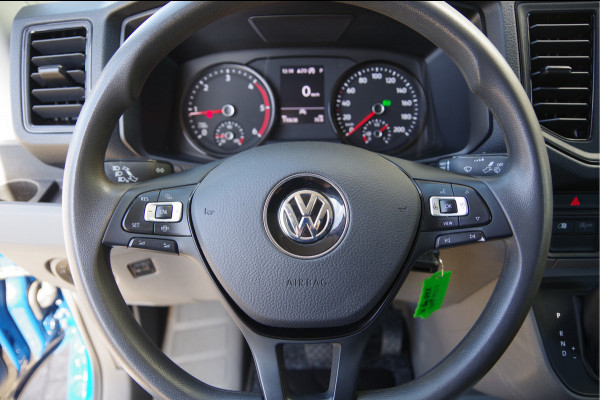 Volkswagen Crafter 35 2.0 TDI L3H2 3-ZITS, 140PK AUT. STANDKACHEL, GEV. ERGO COMFORT STOEL, CRUISE, NAVI, AIRCO