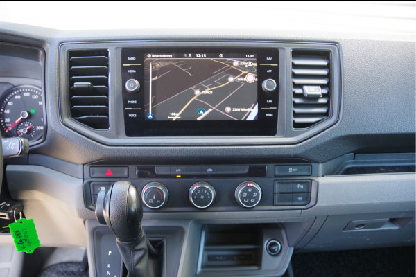 Volkswagen Crafter 35 2.0 TDI L3H2 3-ZITS, 140PK AUT. STANDKACHEL, GEV. ERGO COMFORT STOEL, CRUISE, NAVI, AIRCO