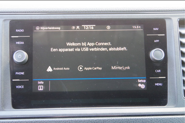 Volkswagen Crafter 35 2.0 TDI L3H2 3-ZITS, 140PK AUT. STANDKACHEL, GEV. ERGO COMFORT STOEL, CRUISE, NAVI, AIRCO