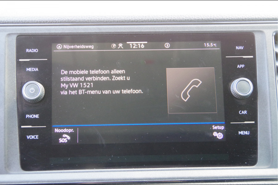 Volkswagen Crafter 35 2.0 TDI L3H2 3-ZITS, 140PK AUT. STANDKACHEL, GEV. ERGO COMFORT STOEL, CRUISE, NAVI, AIRCO