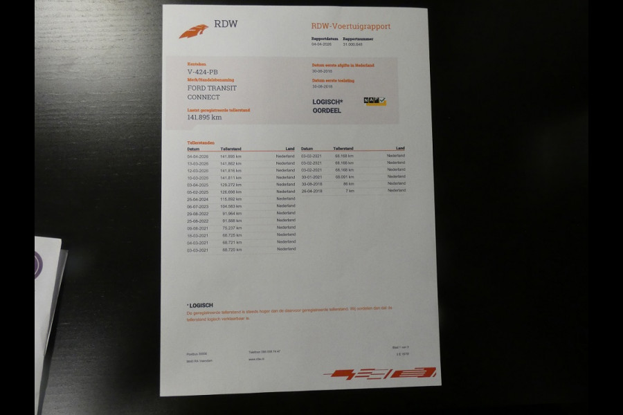 Ford Transit Connect 1.5 TDCI L2* dub.schuifdeur *camera*