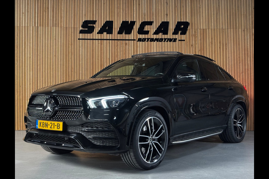 Mercedes-Benz GLE Coupé 350 e 4MATIC AMG line Premium Plus PANO|LUCHTVERING|BURMESTER|TREKHAAK|VENTILATIE|360 CAM|22 INCH