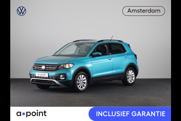 Volkswagen T-Cross 1.0 TSI Life 115 pk Automaat (DSG) | Navigatie | Trekhaak | Parkeersensoren | Achteruitrijcamera | Autom. airco | Voll. digitaal instrumentenpaneel | Stoelverwarming |