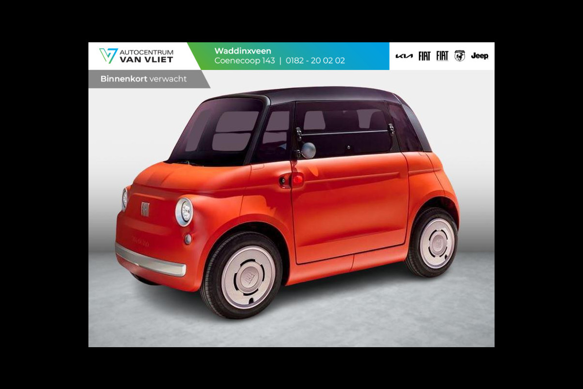 Fiat TOPOLINO Base | Rosso Corallo | Koningsdag 538 actie ! | Private Lease € 149,-* | Actieradius 75km | Rijklaar