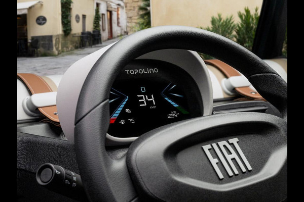 Fiat TOPOLINO Base | Rosso Corallo | Koningsdag 538 actie ! | Private Lease € 149,-* | Actieradius 75km | Rijklaar
