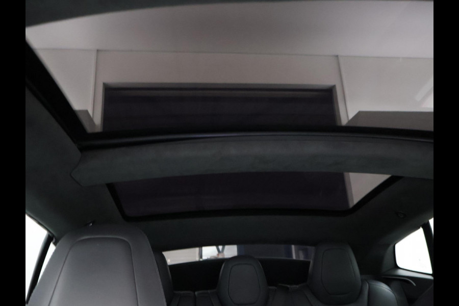 Tesla Model S 100D PERFORMANCE P100D 612 PK + 21 INCH | AUTOPILOT | CARBON | SCHUIFDAK| LUCHTVERING