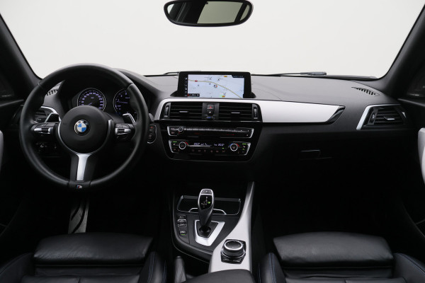 BMW 1-serie 120i Edition Sport Line Shadow High Executive Leer, H&K, Camera, Keyless, Cruise, Standkachel, Bluetooth, PDC, DAB, 18''