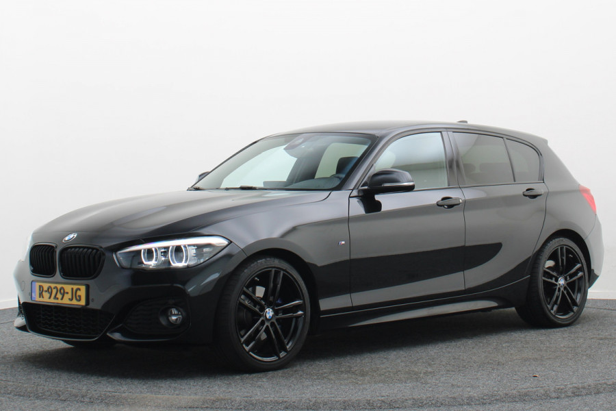 BMW 1-serie 120i Edition Sport Line Shadow High Executive Leer, H&K, Camera, Keyless, Cruise, Standkachel, Bluetooth, PDC, DAB, 18''