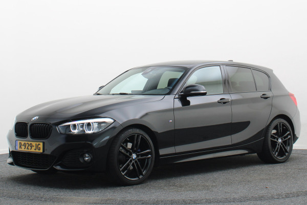 BMW 1-serie 120i Edition Sport Line Shadow High Executive Leer, H&K, Camera, Keyless, Cruise, Standkachel, Bluetooth, PDC, DAB, 18''
