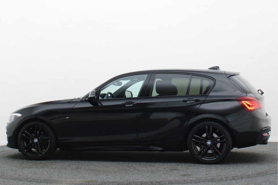 BMW 1-serie 120i Edition Sport Line Shadow High Executive Leer, H&K, Camera, Keyless, Cruise, Standkachel, Bluetooth, PDC, DAB, 18''