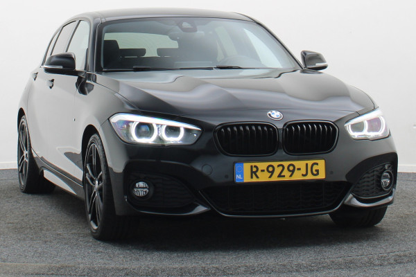 BMW 1-serie 120i Edition Sport Line Shadow High Executive Leer, H&K, Camera, Keyless, Cruise, Standkachel, Bluetooth, PDC, DAB, 18''