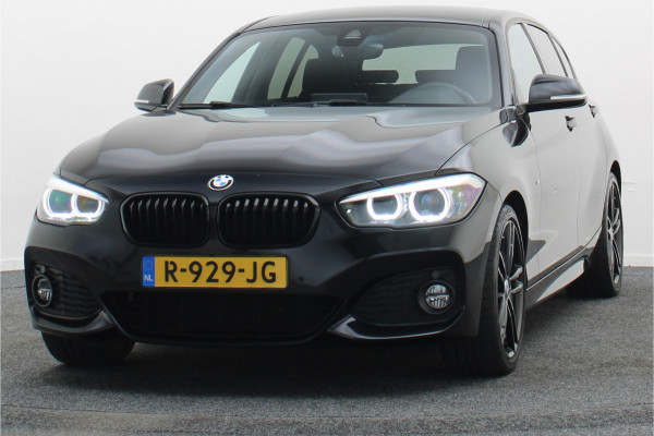 BMW 1-serie 120i Edition Sport Line Shadow High Executive Leer, H&K, Camera, Keyless, Cruise, Standkachel, Bluetooth, PDC, DAB, 18''