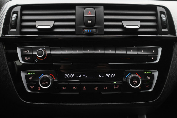 BMW 1-serie 120i Edition Sport Line Shadow High Executive Leer, H&K, Camera, Keyless, Cruise, Standkachel, Bluetooth, PDC, DAB, 18''