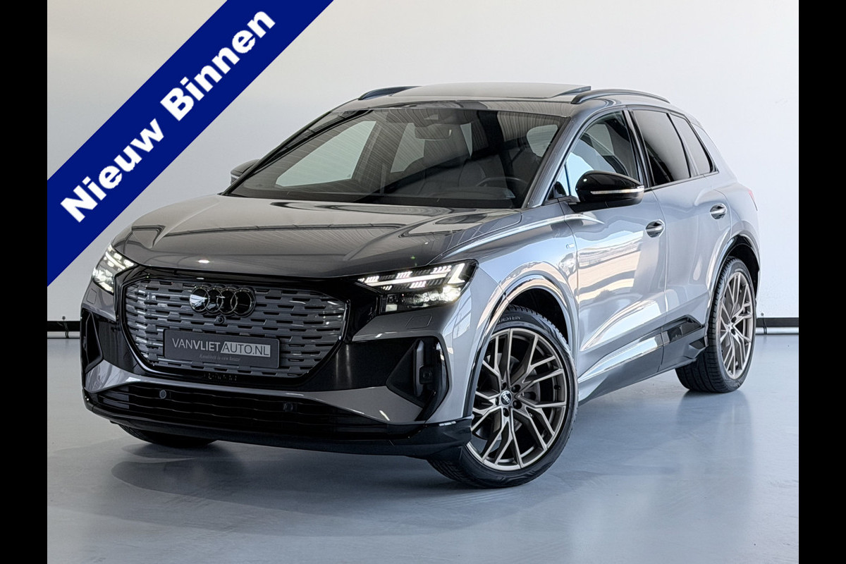 Audi Q4 e-tron 40 Launch edition S Competition 77 kWh Pan /Dak - Head Up - Trekhaak