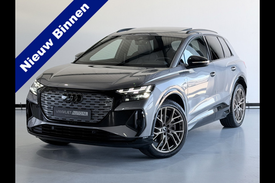 Audi Q4 e-tron 40 Launch edition S Competition 77 kWh Pan /Dak - Head Up - Trekhaak