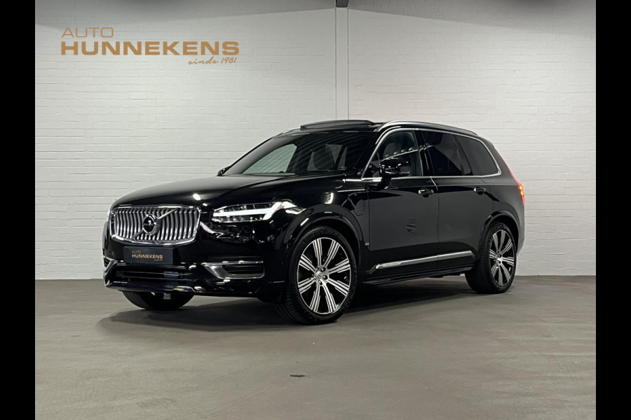 Volvo XC90 2.0 T8 Recharge AWD Inscription Luchtvering | Trekhaak | Bowers & Wilkins | Adapt. Cruise | Open dak | Stuur-/stoelverwarming | Head-up | Memory