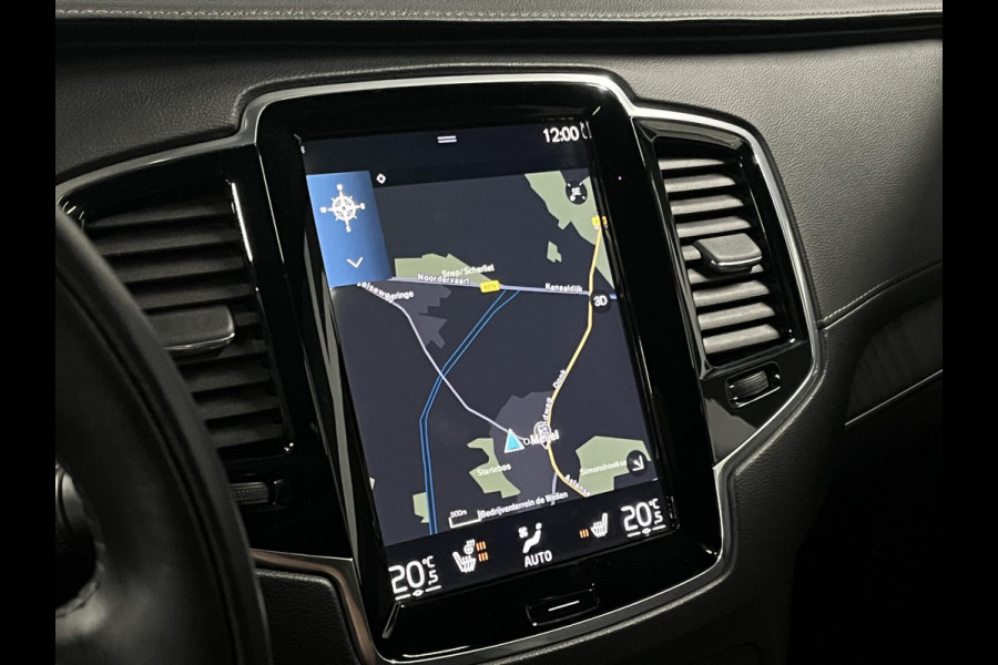 Volvo XC90 2.0 T8 Recharge AWD Inscription Luchtvering | Trekhaak | Bowers & Wilkins | Adapt. Cruise | Open dak | Stuur-/stoelverwarming | Head-up | Memory
