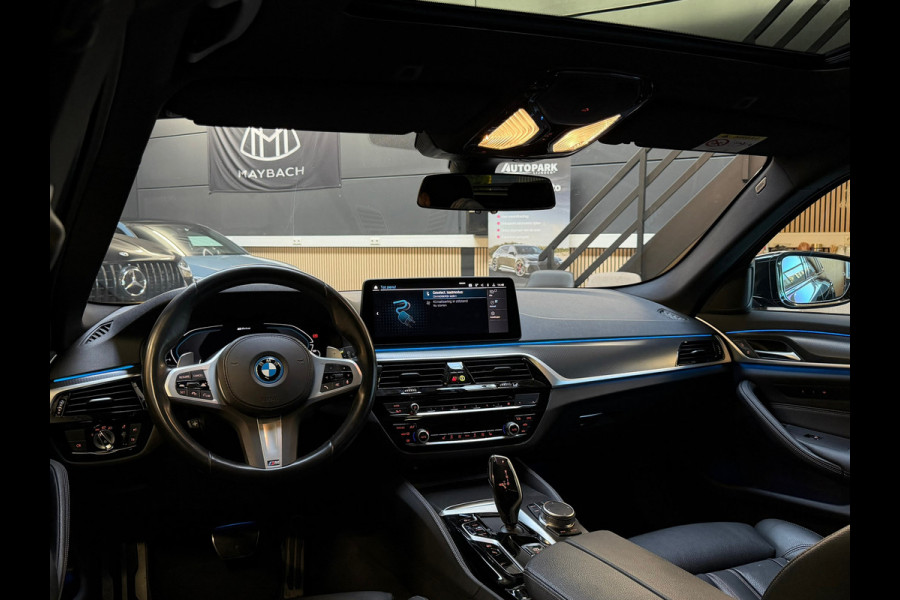 BMW 5 Serie Touring 530e Business Edition Plus M-SPORT|PANO|MEMORY|KEYLESS|SFEERVERLICHTING|CARPLAY|GARANTIE|DEALER ONDERHOUDEN!