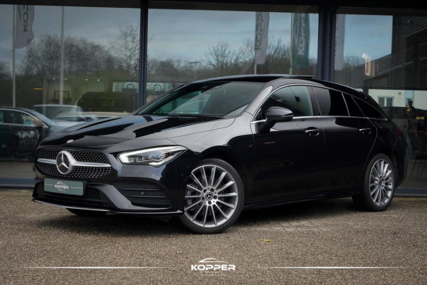 Mercedes-Benz CLA-Klasse 250e AMG Line / Pano / Sfeerverlichting / SOH 96,1 / Stoelverwarming+Ventilatie / Leder / HUD