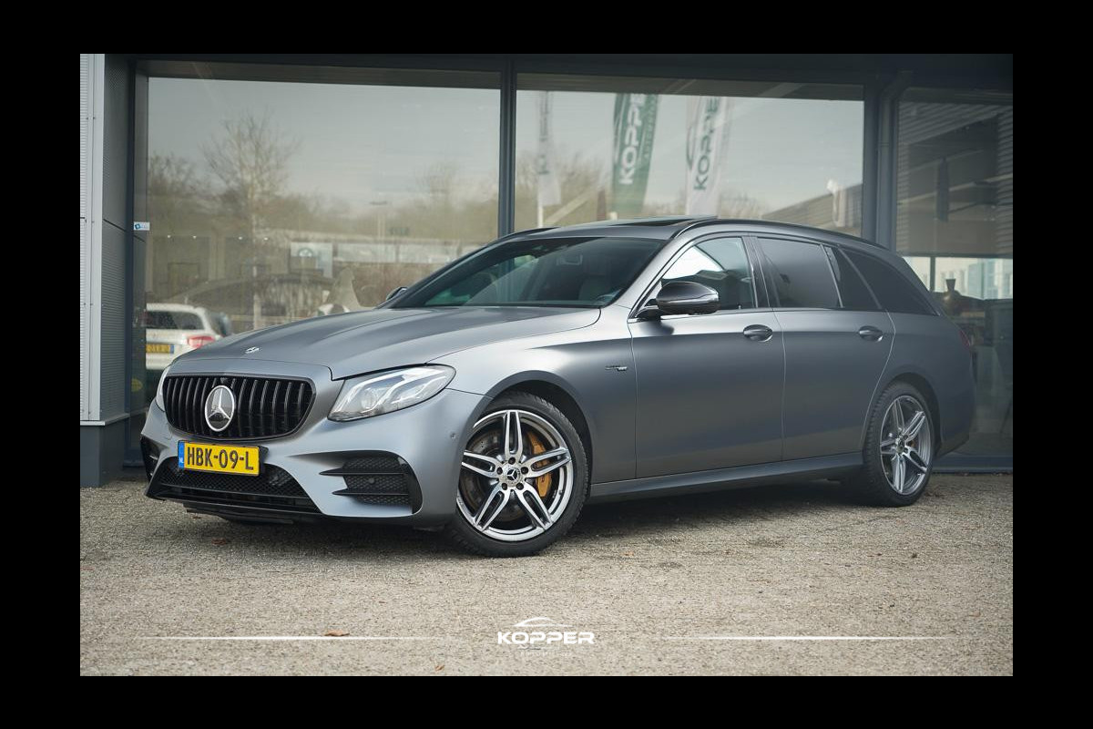 Mercedes-Benz E-Klasse Estate AMG 53 4MATIC / Magno / Schuifdak / Burmester / Trekhaak / Stoelverwarming&ventilatie