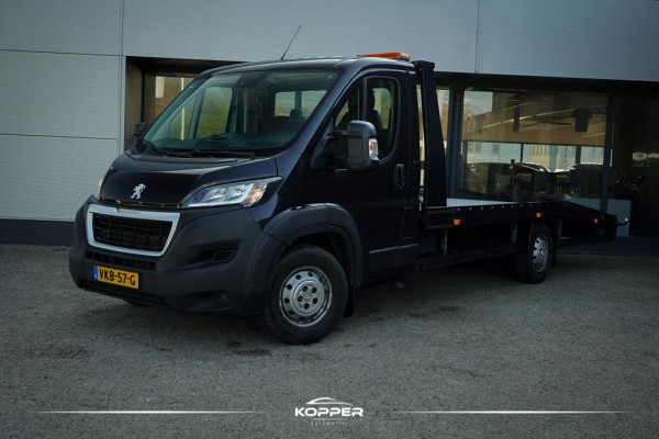 Peugeot Boxer 335 2.2 BlueHDi 165 L3H2 Pro / Oprijwagen / Autotransport / 1290 kg laadgewicht / Luchtvering / Lier / Jegger Alu Opbouw