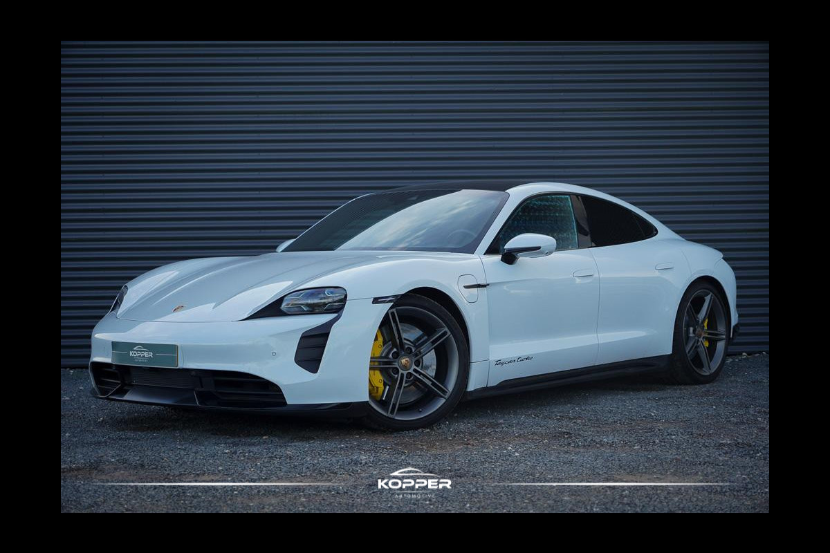 Porsche Taycan Turbo 93 kWh / 4Wiel Sturing / Pano / Passenger Display / Coated Brakes / Incl BTW