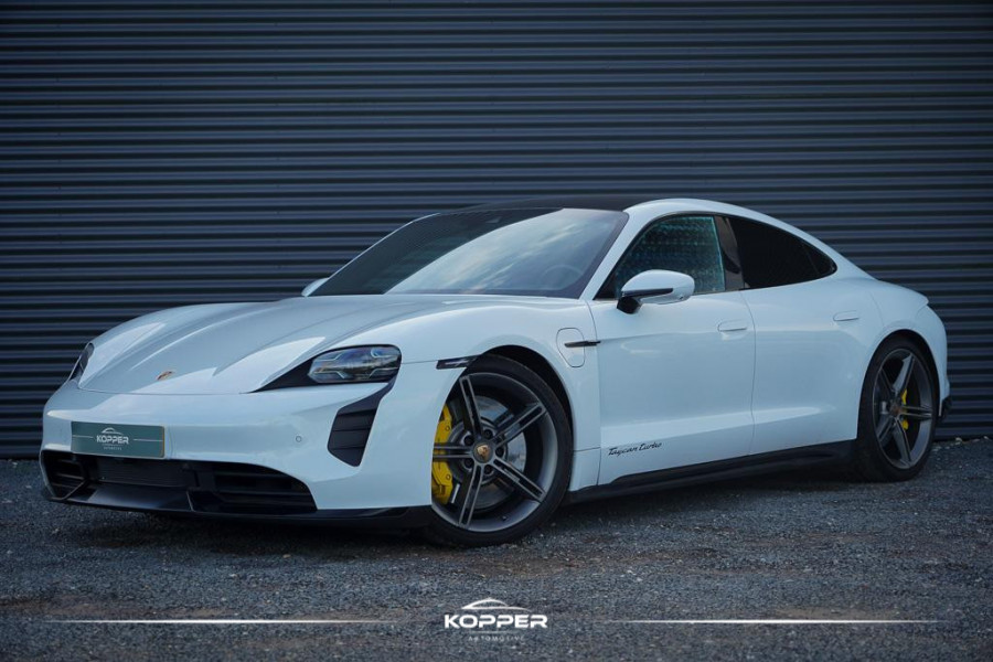 Porsche Taycan Turbo 93 kWh / 4Wiel Sturing / Pano / Passenger Display / Coated Brakes / Incl BTW