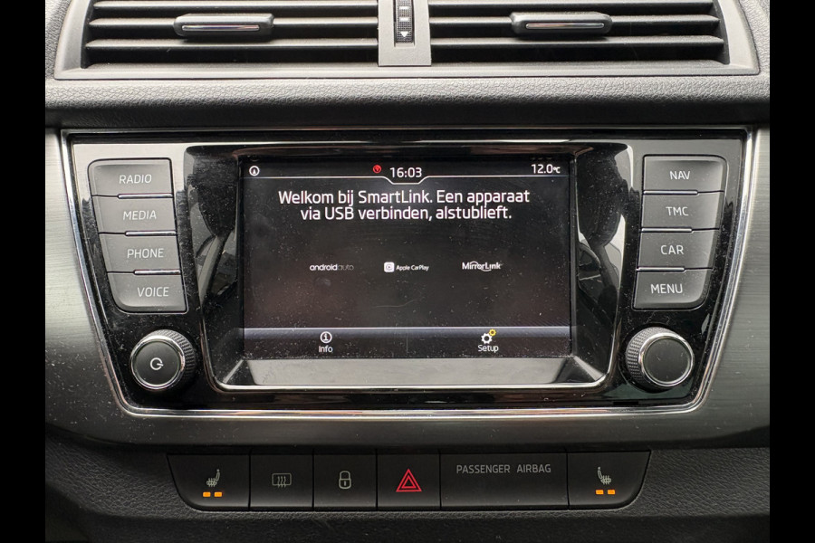 Škoda Fabia Combi 1.0 TSi 95pk Clever Plus NAVI/CARPLAY/DODEHOEK/PDC/LED/16INCH/STOELVERWARMING