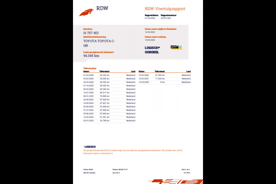 Toyota C-HR 2.0 Hybrid First Edition 100% Dealer Onderhouden NL-Auto