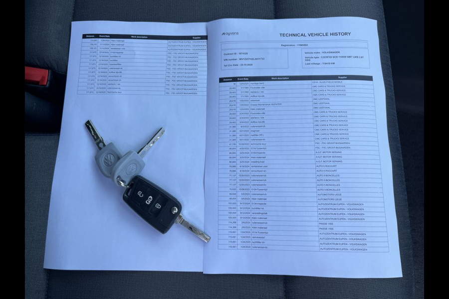 Volkswagen Transporter T6.1 2.0 TDI 150PK E6 L2 Comfortline 3p Lease €389 p/m, Airco, Carplay, PDC V+A, Onderhoudshistorie aanwezig