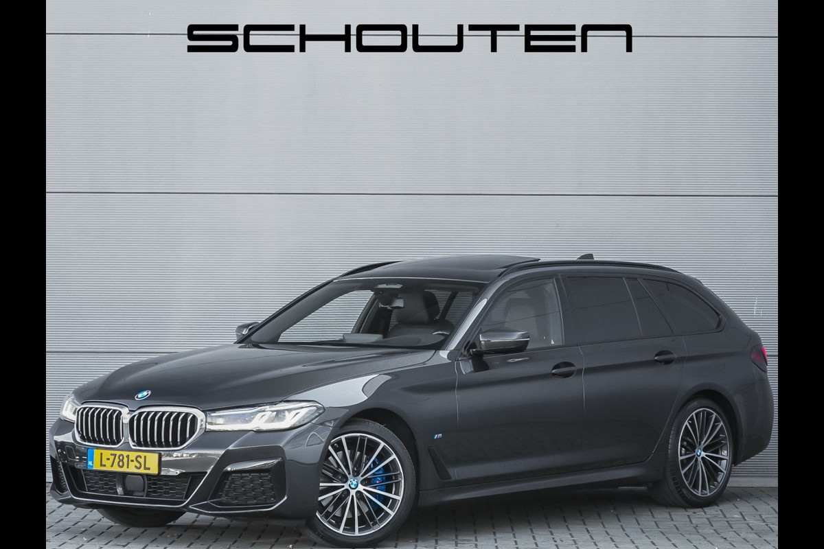 BMW 5 Serie Touring 530i xDrive High Executive M-Sport Pano Active Steering ACC Laser HUD