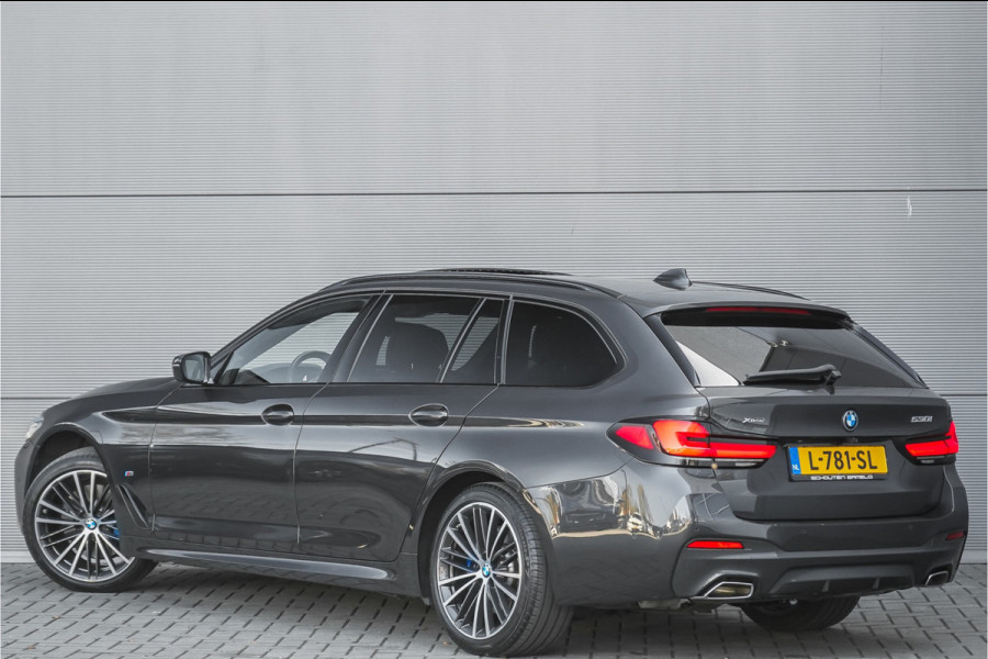 BMW 5 Serie Touring 530i xDrive High Executive M-Sport Pano Active Steering ACC Laser HUD