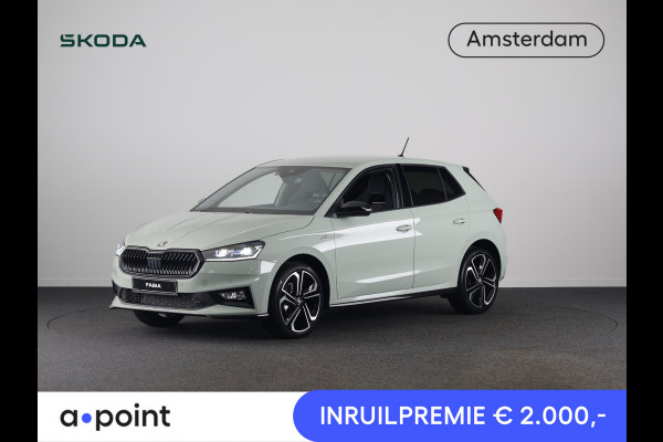 Škoda Fabia Monte Carlo 1.0 TSI 115 pk 7 versn. DSG | Navigatie pakket | Travel assist | Licht en Zicht plus | Verwarmbare voorstoelen