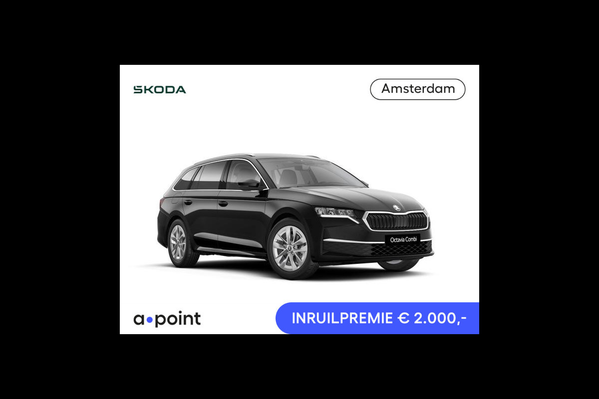 Škoda Octavia Combi Business Edition Plus m-HEV 1.5 TSI 115 pk 7 versn. DSG | Trekhaak wegklapbaar | Winter pakket | Chrome pakket