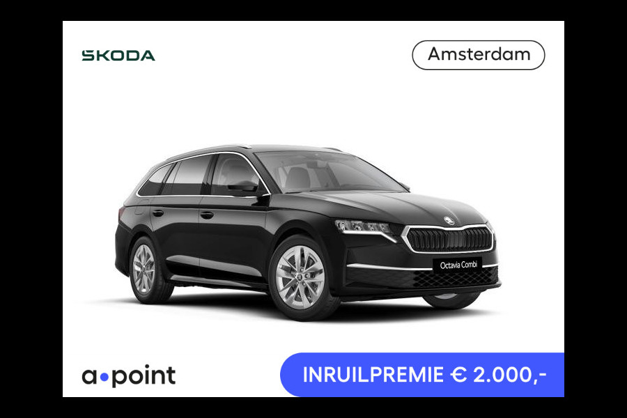 Škoda Octavia Combi Business Edition Plus m-HEV 1.5 TSI 115 pk 7 versn. DSG | Trekhaak wegklapbaar | Winter pakket | Chrome pakket