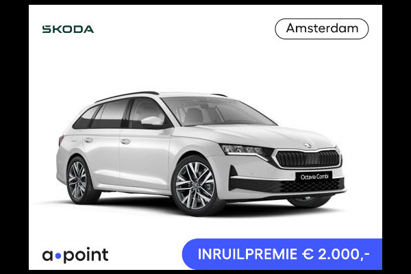 Škoda Octavia Combi Business Edition Plus m-HEV 1.5 TSI 115 pk 7 versn. DSG | Winter pakket | Lichtmetalen velgen 18 inch Lerna Antraciet