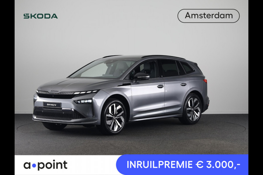 Škoda Enyaq 60 Sportline 204pk | Panoramadak | Light Band | Head up | Canton Sound | Elek. stoel | Adaptive Cruise | Blind spot