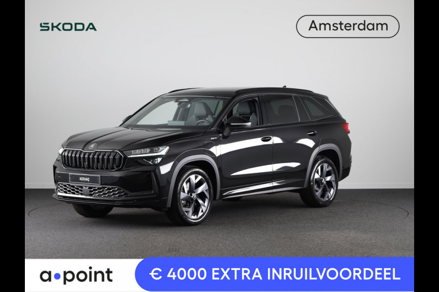 Škoda Kodiaq Sportline Business 1.5 TSI 204pk PHEV DSG | Trekhaak | Panoramadak | Light & View | Winter pakket | Elek. stoel | Adaptive Cruise | Blind Spot |