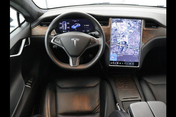 Tesla Model S 100D | SOH 90% | Panoramadak | Leder | Autopilot | Stoelverwarming | Camera | Keyless | Full LED | Navigatie | Climate control | 19'' lichtmetalen velgen