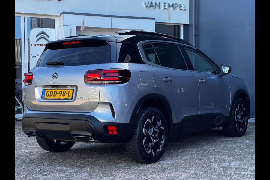 Citroën C5 Aircross 225pk PHEV Shine | Panoramadak | Leder | Camera 360 | Navigatie | Virtual Cockpit